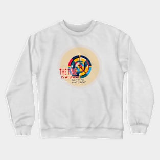 Clock Crewneck Sweatshirt